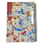 دفتر 100برگ سیمی مجلد کندو/i