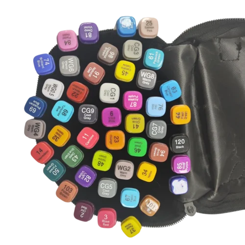 ماژیک حرفه ای نقاشی 48 رنگ دو سر touch