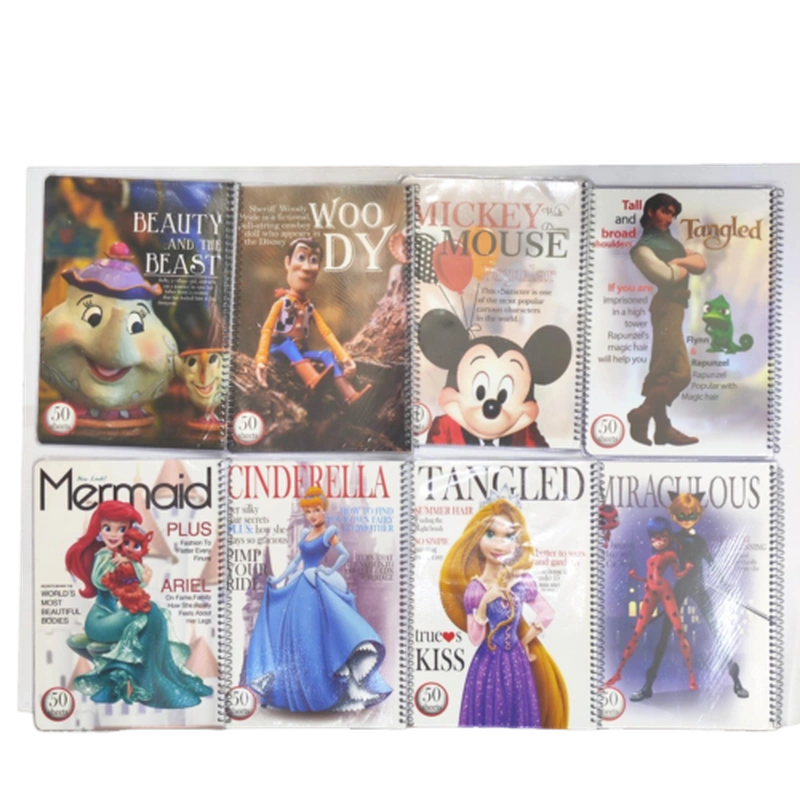 دفتر 50 برگ سیمی مجلد سلین-celine