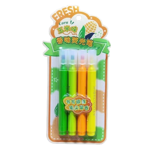 ماژیک هایلاتر ۴ عددی Binbao