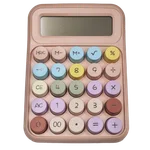 ماشین حساب پاستلی  runzon/صورتی