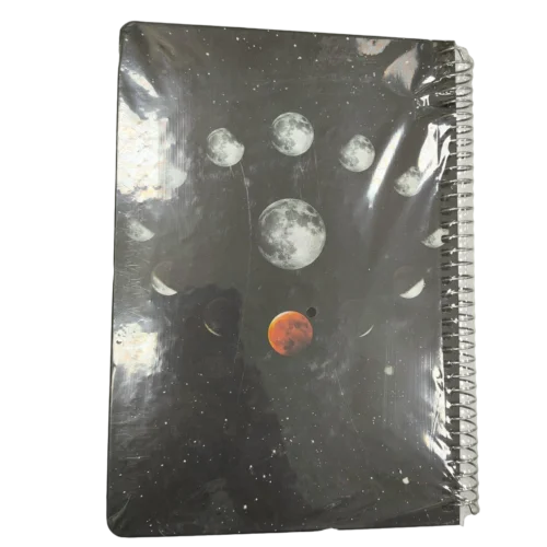 دفتر چه سیمی صفحه مشکی سویل