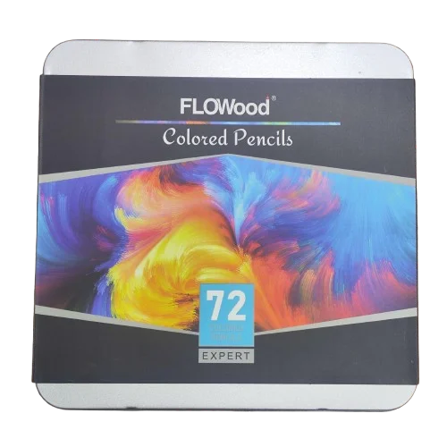 مداد رنگی 72 عددی فلوود FLOWood