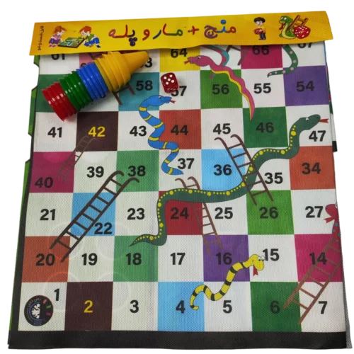 منچ و مار پله پارچه ای