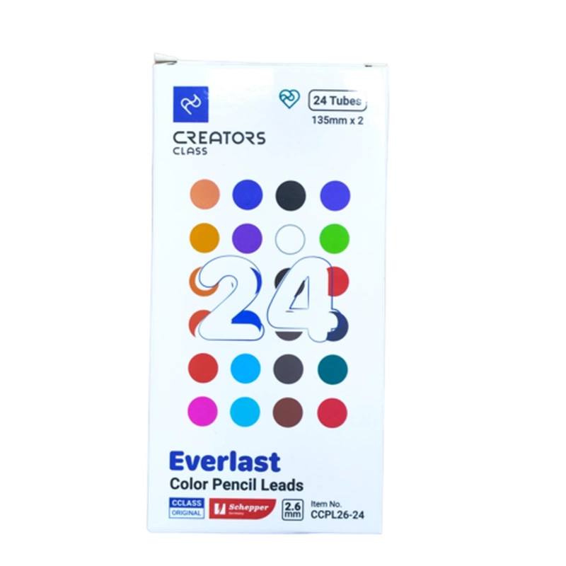 مغز مداد رنگی مکانیکال کریتورز کلاس 24 عددی