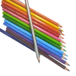 مداد رنگی مقوایی 12 CREATORS