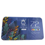مداد رنگی 72 رنگ جعبه فلزی MQ