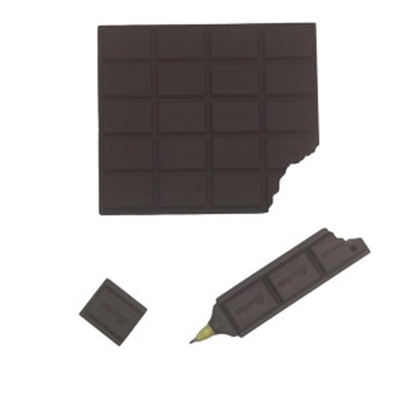 ست دفترچه و خودکار شکلاتی عطری