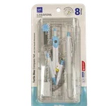 ست اتود و پرگار کریتورز کلاس 8 تکه/آبی