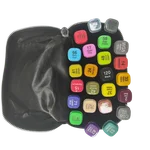 ماژیک حرفه ای نقاشی 24 رنگ دو سر touch