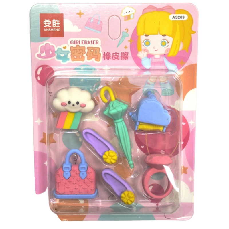 ست پاکن فانتزی لوازم دخترانه مینیاتوری