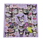 استیکر شفاف جعبه ای کرومی