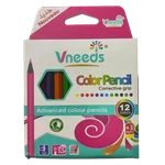 مداد رنگی 12 تایی کوتاه vneeds