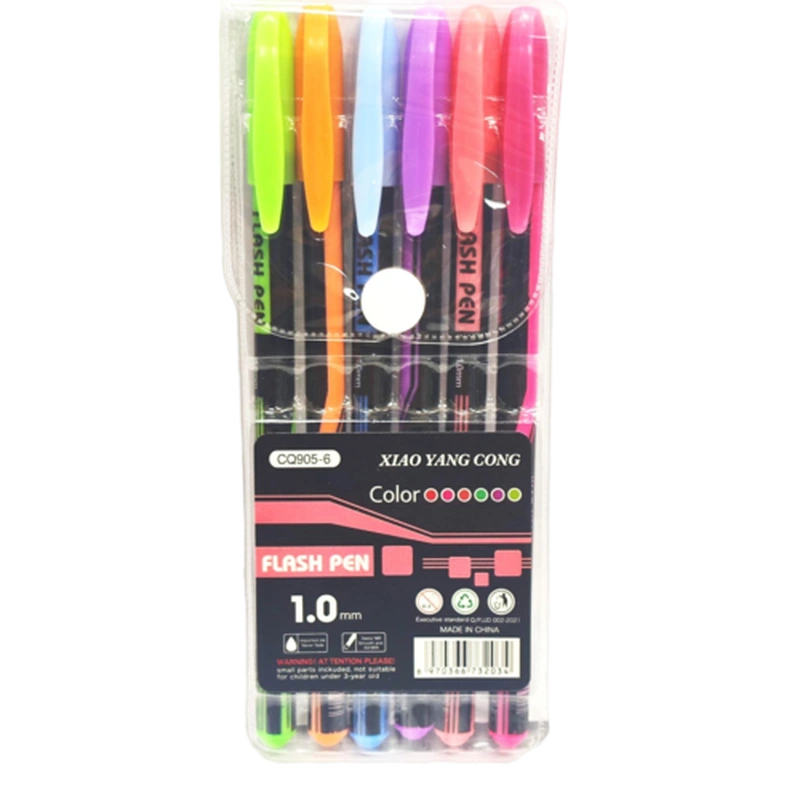 خودکار نئونی 6 رنگ