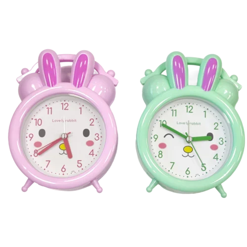 ساعت زنگ دار طرح خرگوش شماطه دار