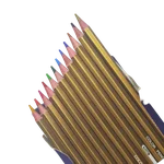 مداد رنگی 12 رنگ MQ بدنه طلایی 2