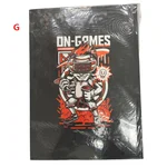 دفتر 100 برگ پاپکو جلد سخت/G