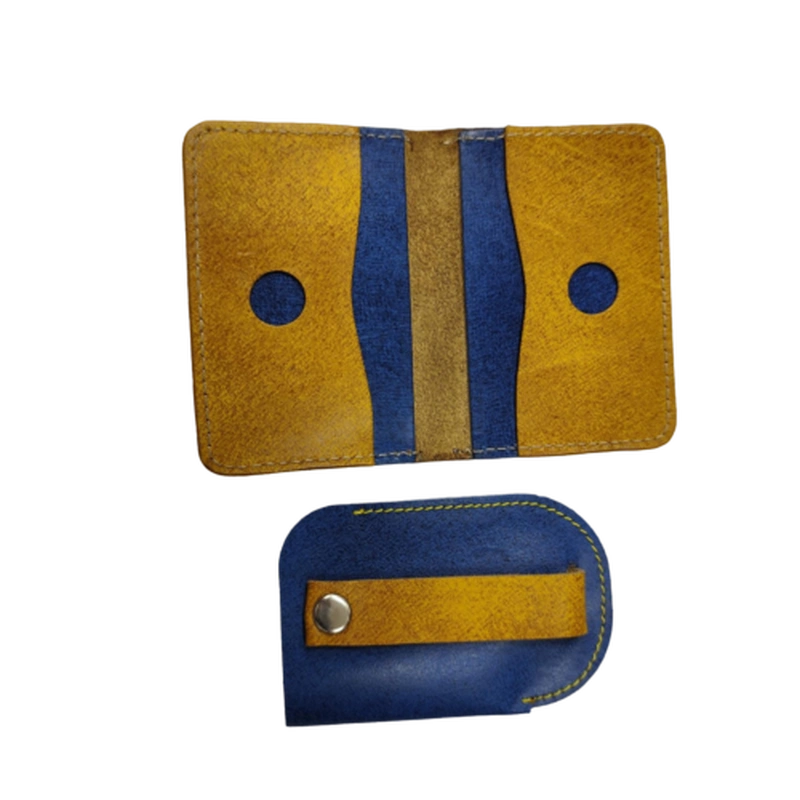 ست کیف کارت و کیف کلید چرمی