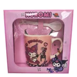 ماگ فانتزی قاشق دار کرومی