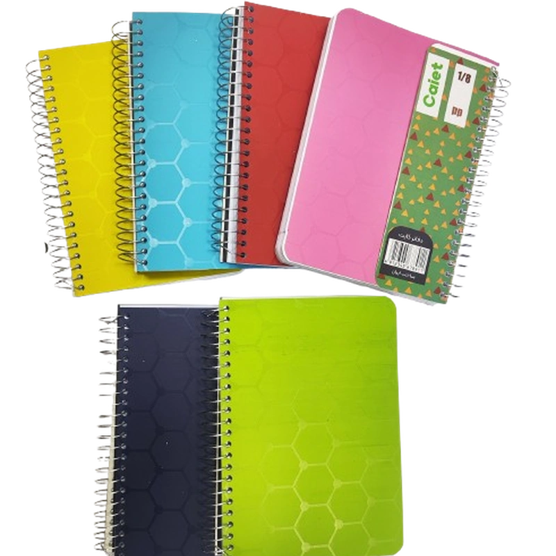 دفتر چه 150 برگ فنری PP