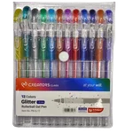 خودکار اکلیلی 12 رنگ کریتورز کلاس gelitter