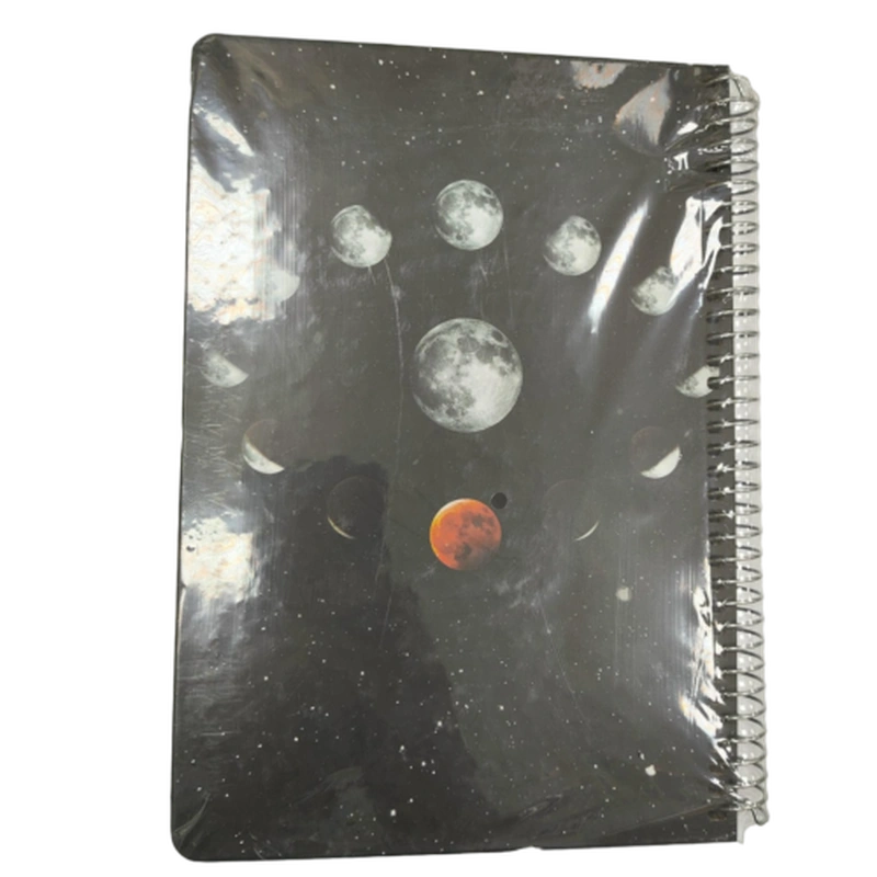 دفتر چه سیمی صفحه مشکی سویل