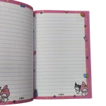 دفتر حاشیه دار ته چسب طرح کرومی 2