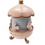 چراغ خواب کهکشانی طرح خرگوش چرخ و فلکی