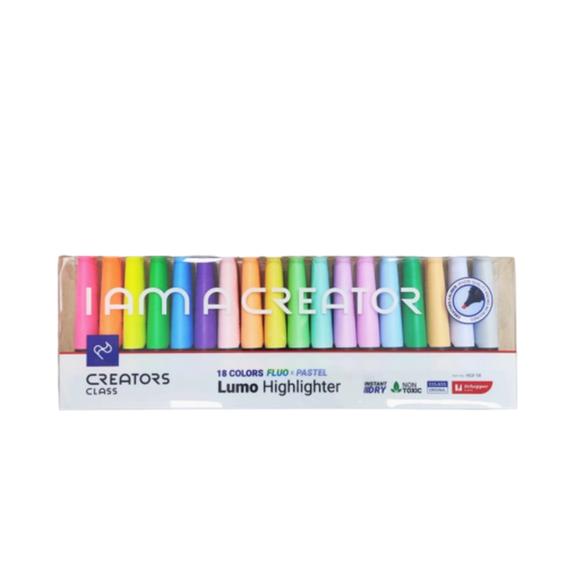هایلایتر 18 رنگ Creatores Class