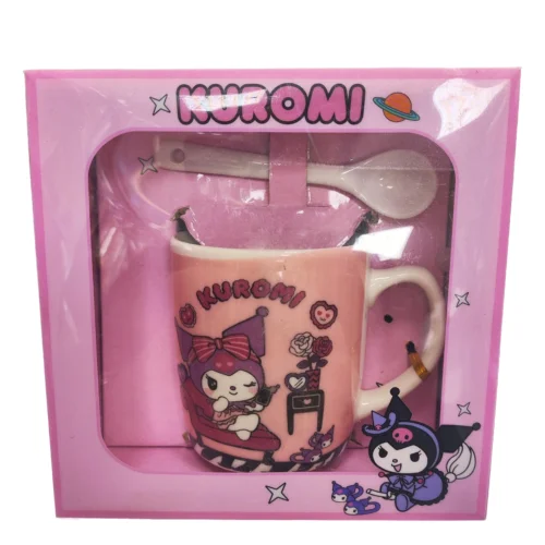 ماگ فانتزی قاشق دار کرومی