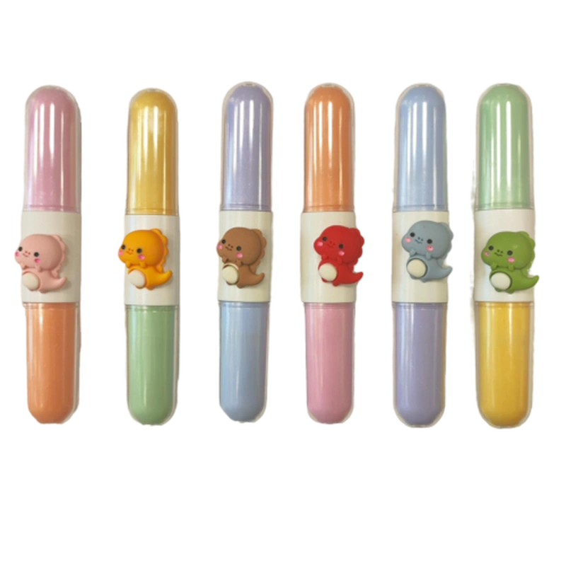 هایلایتر فانتزی دو سر طرح دایناسور