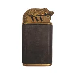 جا سیگاری و فندک چرمی دست دوز 3