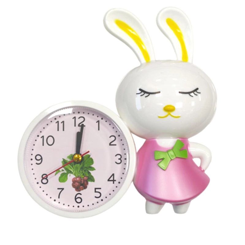 ساعت رومیزی فانتزی طرح خرگوش