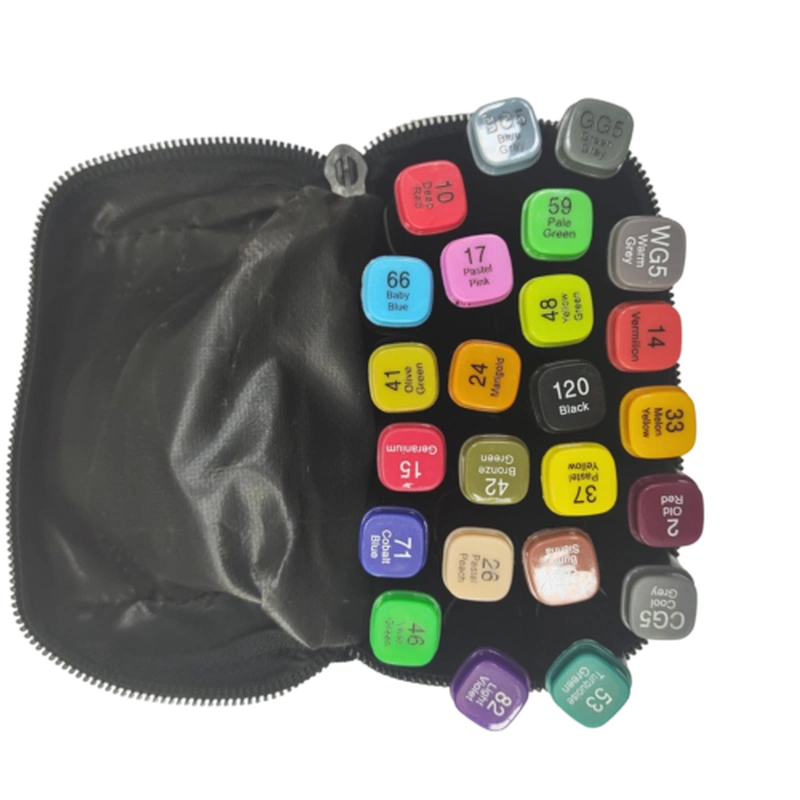 ماژیک حرفه ای نقاشی 24 رنگ دو سر touch