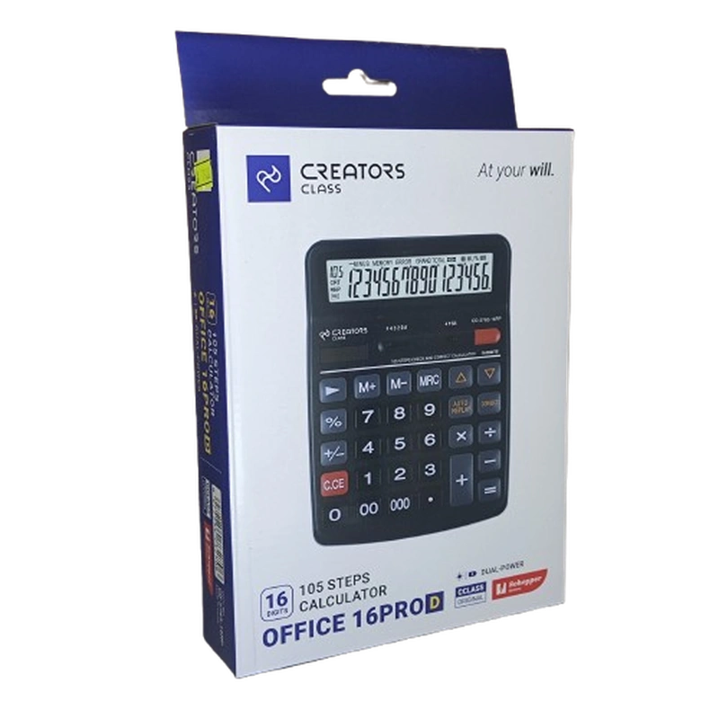 ماشین حساب کریتورز کلاس مدل CD-2763-16RP