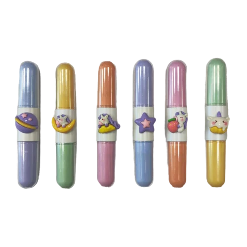 هایلایتر فانتزی دو سر طرح یونی کورن