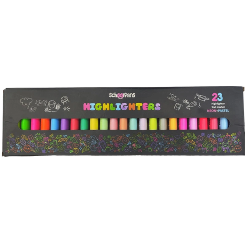 هایلایتر 23 رنگ SCHOOLFANS