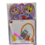 نقاشی الماسی وایت بردی طرح لبوبو/بنفش