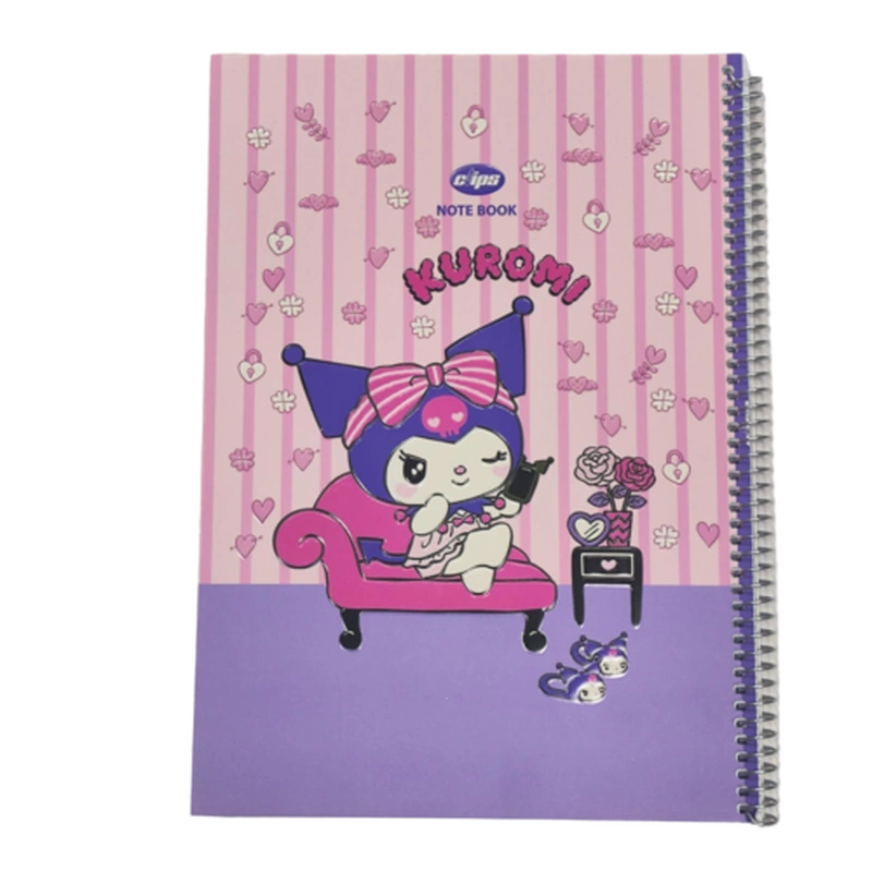 دفتر نقاشی سیمی طرح کرومی