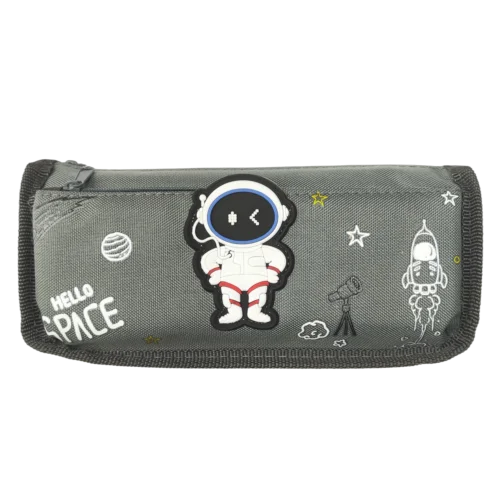 جامدادی پارچه ای دو زیپ فضانورد