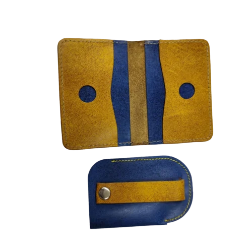 ست کیف کارت و کیف کلید چرمی