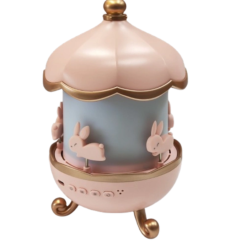 چراغ خواب کهکشانی طرح خرگوش چرخ و فلکی