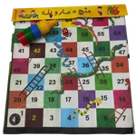 منچ و مار پله پارچه ای